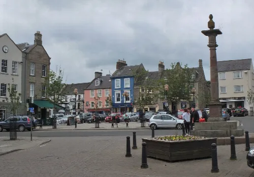 Market Square, Duns 