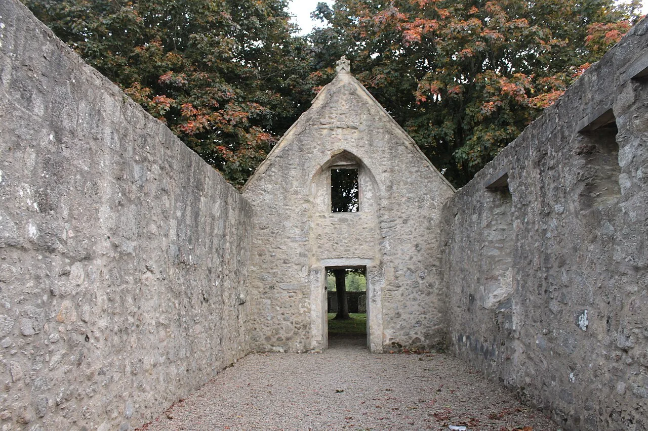 Old Dyce church interior