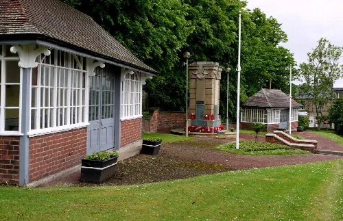 War Memorial Garden, Birtley, near to Birtley, Gateshead, Great Britain.
A well tended war memorial garden in Birtley which is now part of Gateshead.